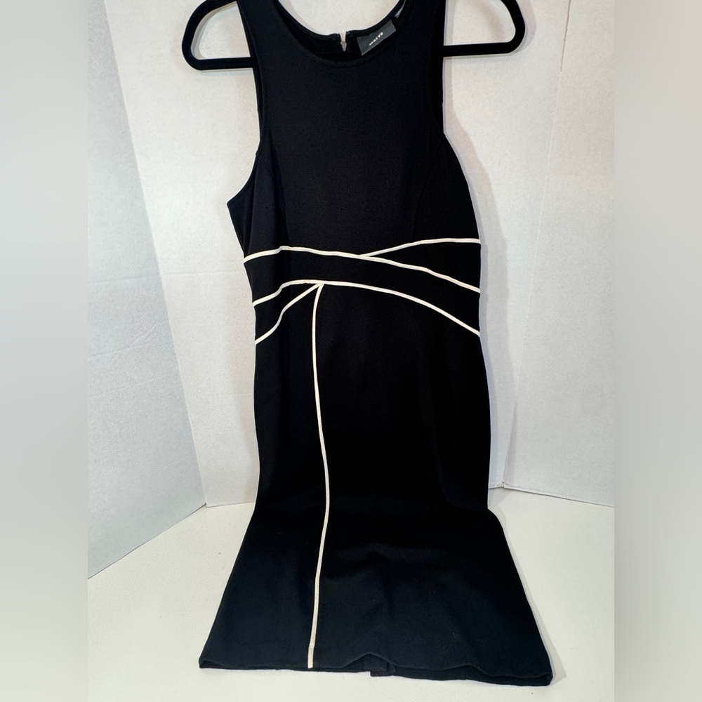 Anthropologies Elegant Black and White Dress made by Maeve Size 12